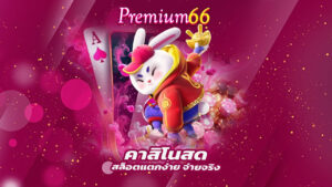 PREMIUM66 คาสิโนสด สล็อตแตกง่าย จ่ายจริง 100
