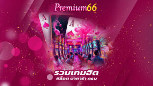 รวมเกมฮิตต้อง PREMIUM66 สล็อต บาคาร่า ครบ