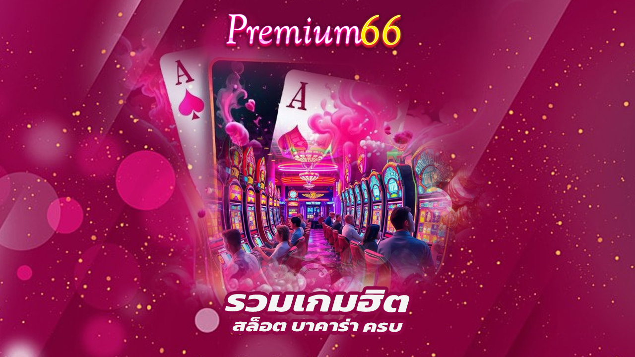 You are currently viewing รวมเกมฮิตต้อง PREMIUM66 สล็อต บาคาร่า ครบ
